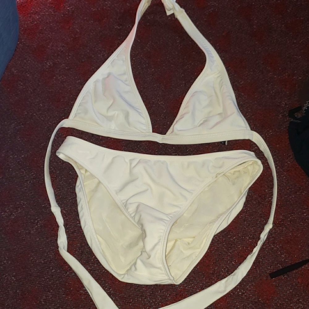 White Bikini Suit
